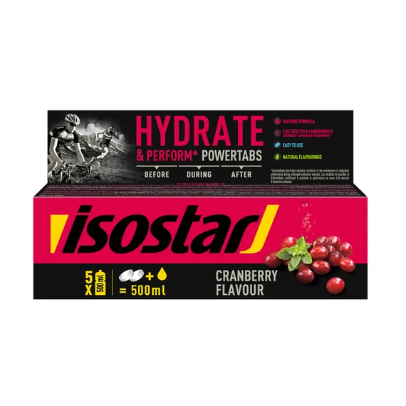 Isostar pezsgőtabletta Áfonya / Powertabs